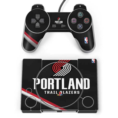 NBA Portland Trail Blazers Away Jersey PlayStation Classic Bundle Skin