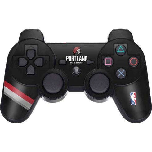 NBA Portland Trail Blazers Away Jersey PS3 Dual Shock wireless controller Skin
