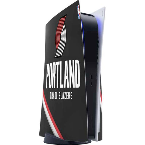 NBA Portland Trail Blazers Away Jersey PS5 Console Skin
