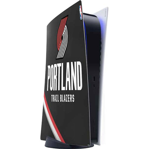 NBA Portland Trail Blazers Away Jersey PS5 Digital Edition Console Skin