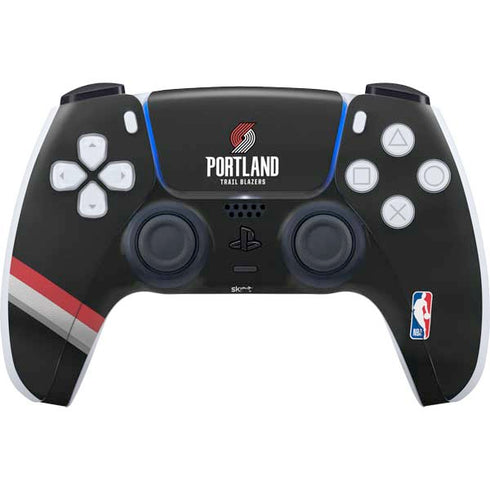 NBA Portland Trail Blazers Away Jersey PS5 Controller Skin