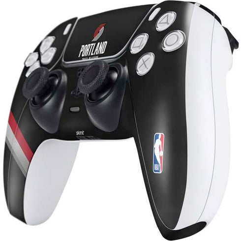 NBA Portland Trail Blazers Away Jersey PS5 Controller Skin