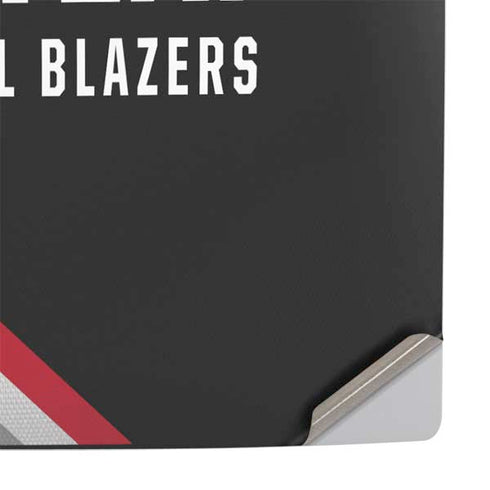 NBA Portland Trail Blazers Away Jersey PS5 Slim Digital Edition Console Skin