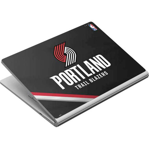 NBA Portland Trail Blazers Away Jersey Surface Book Skin