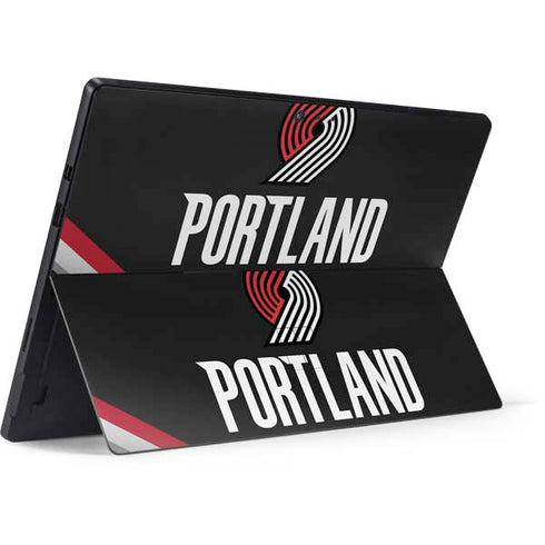 NBA Portland Trail Blazers Away Jersey Surface Pro 6 Skin