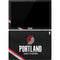 NBA Portland Trail Blazers Away Jersey Surface Pro 7 Skin