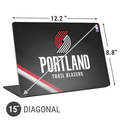 NBA Portland Trail Blazers Away Jersey Universal Laptop 15in (12.2 x 8.8in) Skin