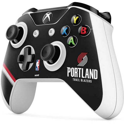 NBA Portland Trail Blazers Away Jersey Xbox One S Controller Skin