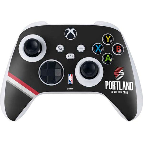 NBA Portland Trail Blazers Away Jersey Xbox Series S Controller Skin