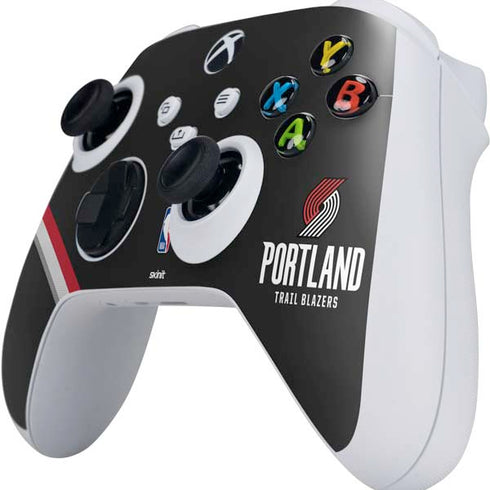 NBA Portland Trail Blazers Away Jersey Xbox Series S Controller Skin