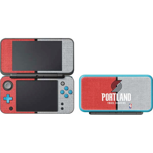 NBA Portland Trail Blazers Canvas Nintendo 2DS XL (2017) Skin