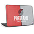 NBA Portland Trail Blazers Canvas HP Chromebook Skin