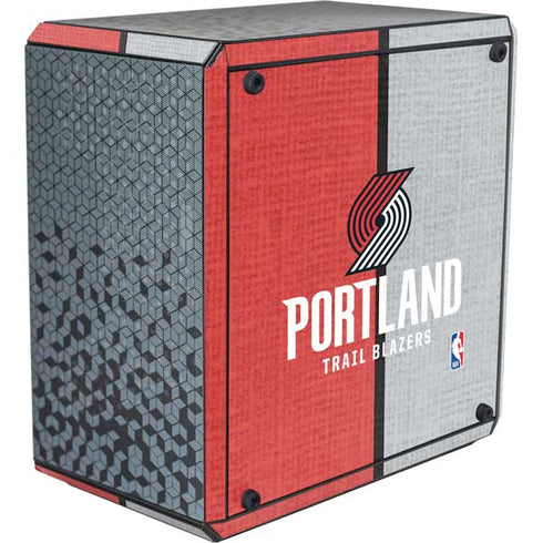 NBA Portland Trail Blazers Canvas Cooler Master MasterBox Q300L Mini Tower Skin