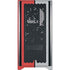 NBA Portland Trail Blazers Canvas Corsair 4000D Tempered Glass Mid-Tower ATX Case Skin