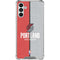 NBA Portland Trail Blazers Canvas Galaxy A13 5G Clear Case