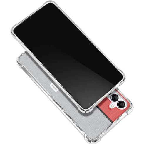 NBA Portland Trail Blazers Canvas Galaxy A15 5G Clear Case