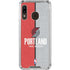 NBA Portland Trail Blazers Canvas Galaxy A30 Clear Case