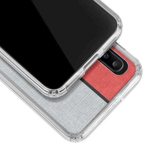NBA Portland Trail Blazers Canvas Galaxy A30 Clear Case