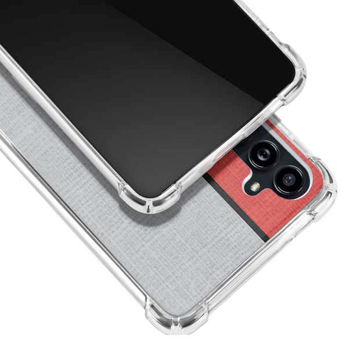 NBA Portland Trail Blazers Canvas Galaxy A54 5G Clear Case