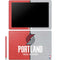 NBA Portland Trail Blazers Canvas Galaxy Book 12in Skin