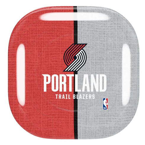 NBA Portland Trail Blazers Canvas Galaxy Buds Pro Skin
