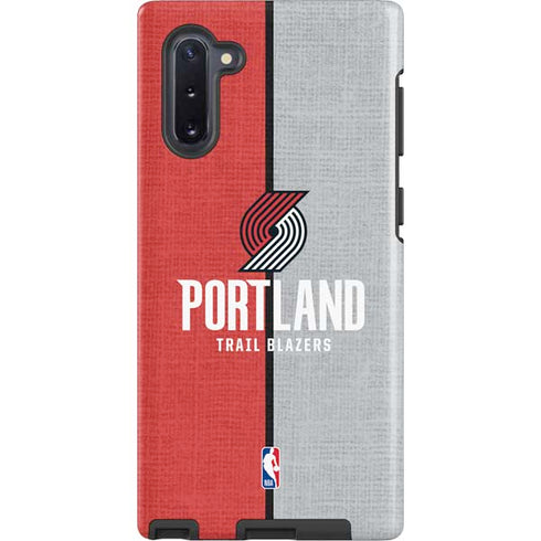 NBA Portland Trail Blazers Canvas Galaxy Note 10 Pro Case