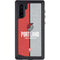 NBA Portland Trail Blazers Canvas Galaxy Note 10 Waterproof Case