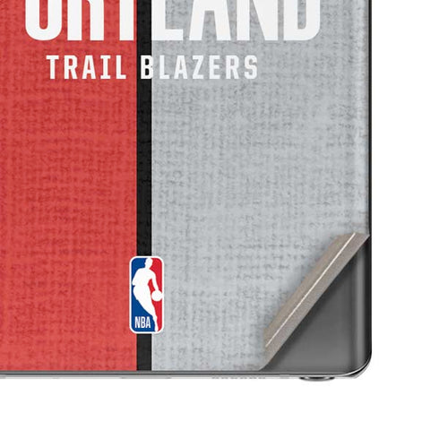 NBA Portland Trail Blazers Canvas Galaxy Note20 5G Skin