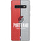 NBA Portland Trail Blazers Canvas Galaxy S10 Skin