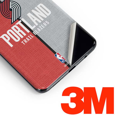 NBA Portland Trail Blazers Canvas Galaxy S10e Skin