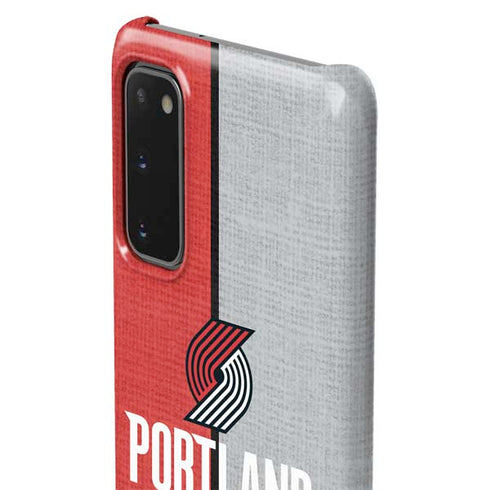 NBA Portland Trail Blazers Canvas Galaxy S20 Lite Case