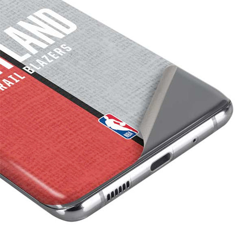 NBA Portland Trail Blazers Canvas Galaxy S20 Plus Skin