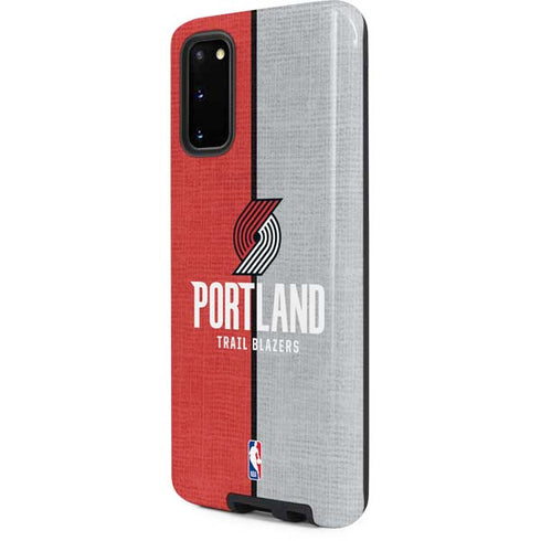 NBA Portland Trail Blazers Canvas Galaxy S20 Pro Case