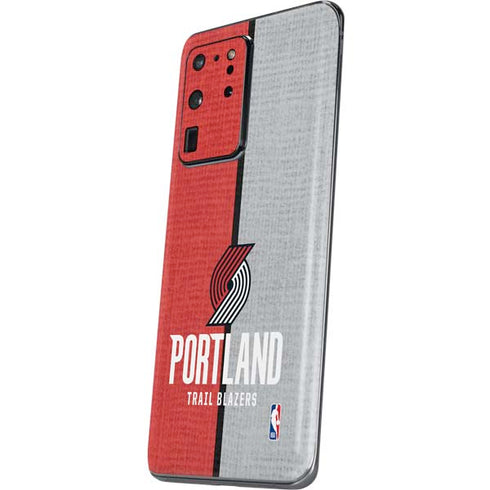 NBA Portland Trail Blazers Canvas Galaxy S20 Ultra 5G Skin