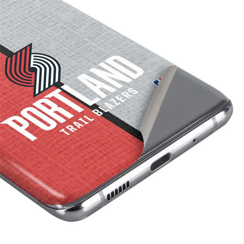 NBA Portland Trail Blazers Canvas Galaxy S20 Ultra 5G Skin