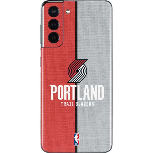 NBA Portland Trail Blazers Canvas Galaxy S21 5G Skin