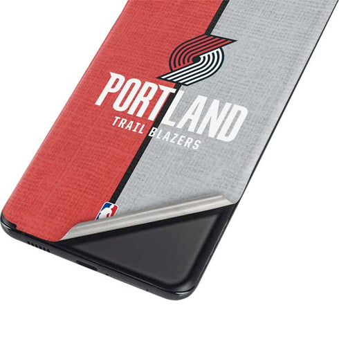 NBA Portland Trail Blazers Canvas Galaxy S21 Ultra 5G Skin