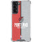 NBA Portland Trail Blazers Canvas Galaxy S22 Clear Case