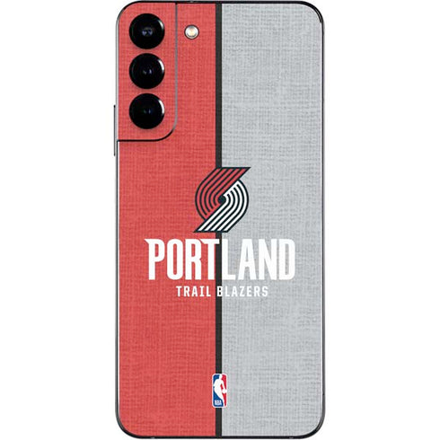 NBA Portland Trail Blazers Canvas Galaxy S22 Plus Skin