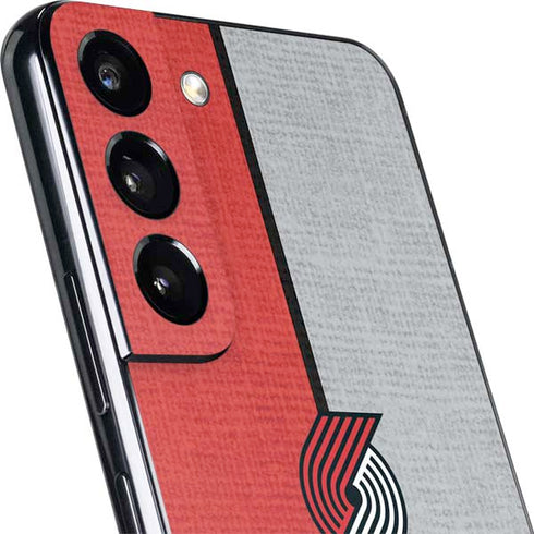 NBA Portland Trail Blazers Canvas Galaxy S22 Plus Skin