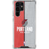 NBA Portland Trail Blazers Canvas Galaxy S22 Ultra Clear Case