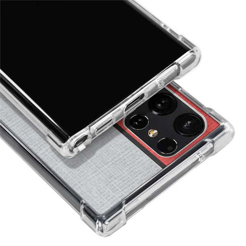 NBA Portland Trail Blazers Canvas Galaxy S22 Ultra Clear Case