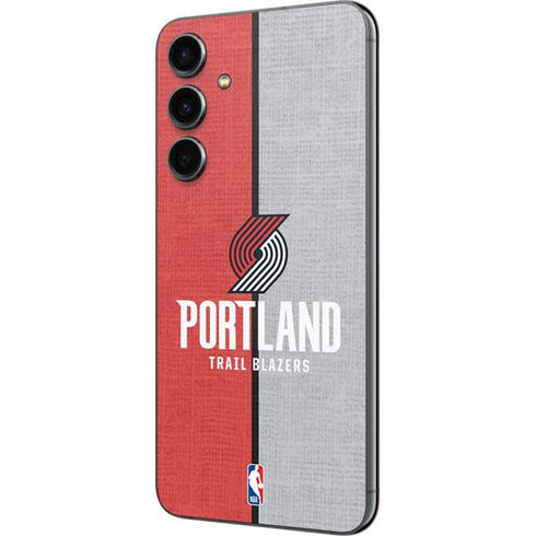 NBA Portland Trail Blazers Canvas Galaxy S23 FE Skin