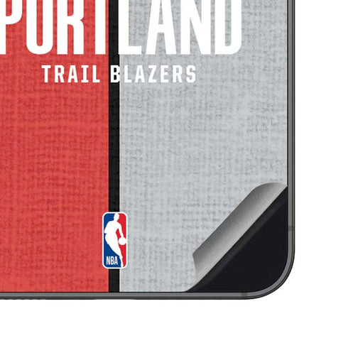 NBA Portland Trail Blazers Canvas Galaxy S23 FE Skin