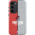 NBA Portland Trail Blazers Canvas Galaxy S23 Pro Case
