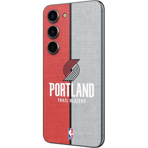 NBA Portland Trail Blazers Canvas Galaxy S23 Skin