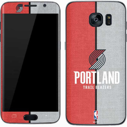 NBA Portland Trail Blazers Canvas Galaxy S7 Skin