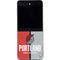 NBA Portland Trail Blazers Canvas Galaxy Z Flip5 5G Skin