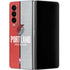 NBA Portland Trail Blazers Canvas Galaxy Z Fold4 5G Skin