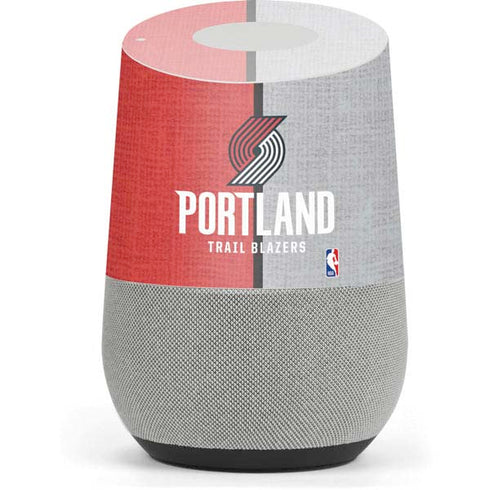 NBA Portland Trail Blazers Canvas Google Home Skin